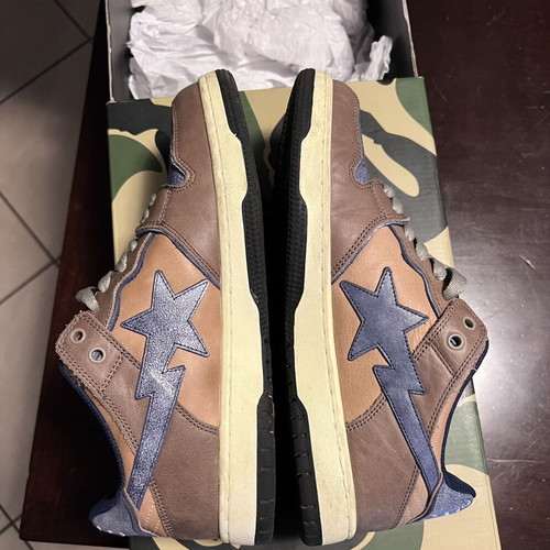 Bape sneakers size US 8 EU 41, unisex