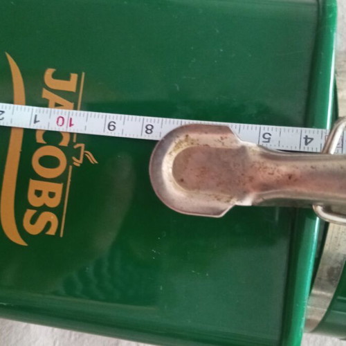 Plastic container Jacobs used, very good condition