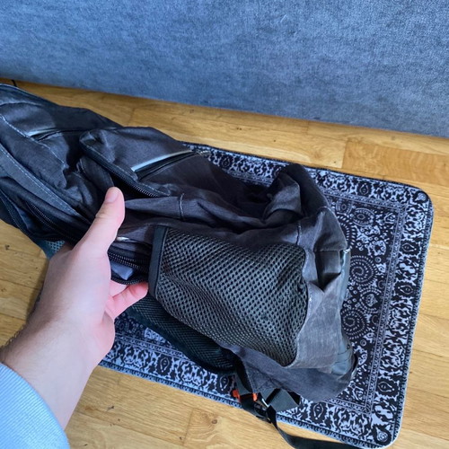 Polo backpack used with 6 compartments