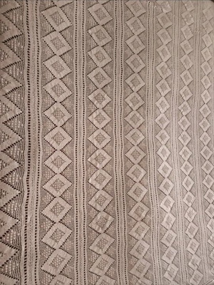 Crochet blanket double handmade like new 250x190