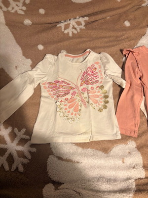 Σετ 3 παιδικές βαμβακερές μπλούζες Mothercare σαν καινούργιο, πολύχρωμες