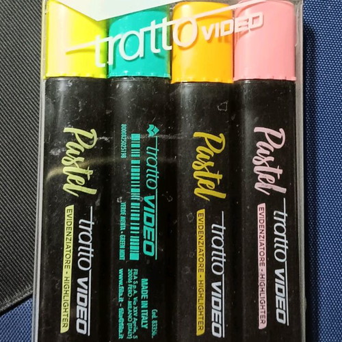 Tratto Video highlighters new