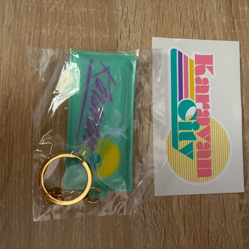 Karavan keychain new with gift sticker