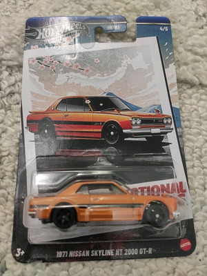Nissan Skyline GT-R 1971 Hotwheels 1/64 new