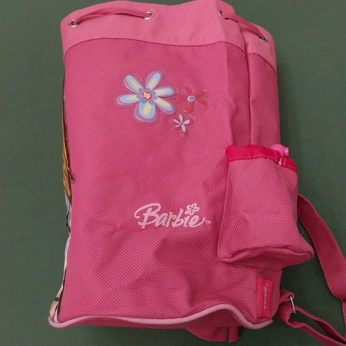 Barbie backpack like new, large and spacious