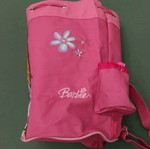 Barbie backpack like new, large and spacious
