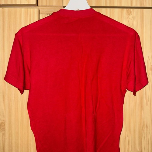 Short-sleeve shirt like new, red, size 140 cm, age 10