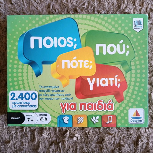 Knowledge board game for children like new