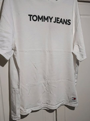 Tommy Jeans t-shirt new, white, size S