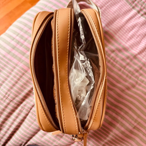 Fragola shoulder bag new, white and beige