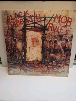 Black Sabbath Mob Rules βινύλιο μεταχειρισμένο, metal 1981