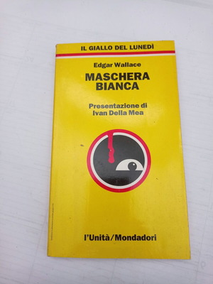 Maschera Bianca Edgar Wallace βιβλίο μεταχειρισμένο