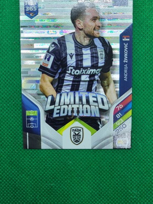 Κάρτα A. Zivkovic Limited Edition FIFA Adrenalyn 365 2025-26 καινούργια