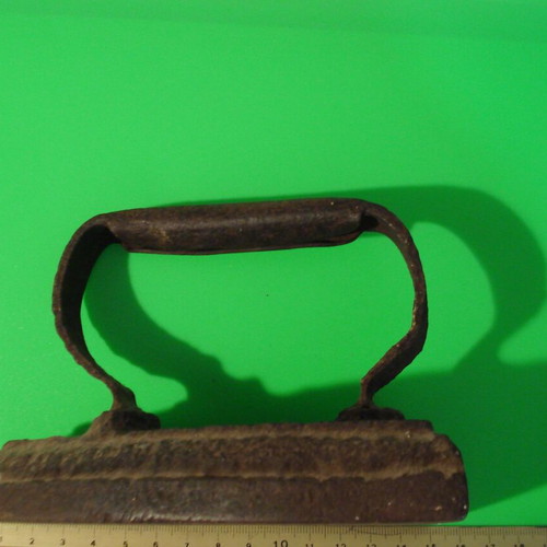 Vintage iron used