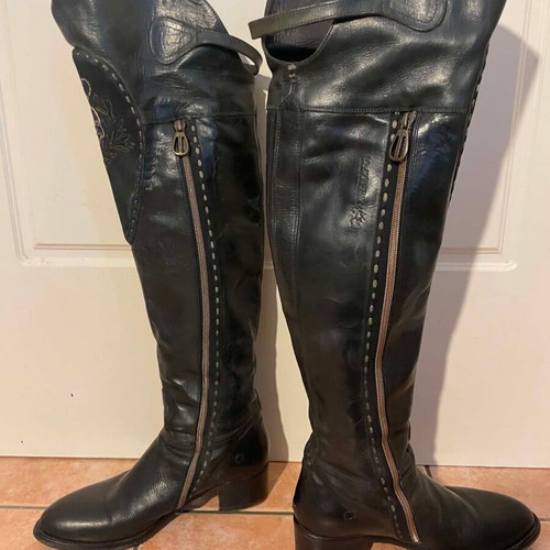 La Martina Over-the-Knee Leather Riding Boots Size 38 used