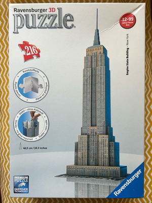 Παζλ 3D Empire State Building Ravensburger καινούργιο