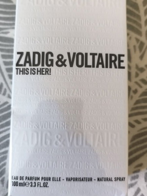 Zadig & Voltaire This Is Her Eau de Parfum 100ml New