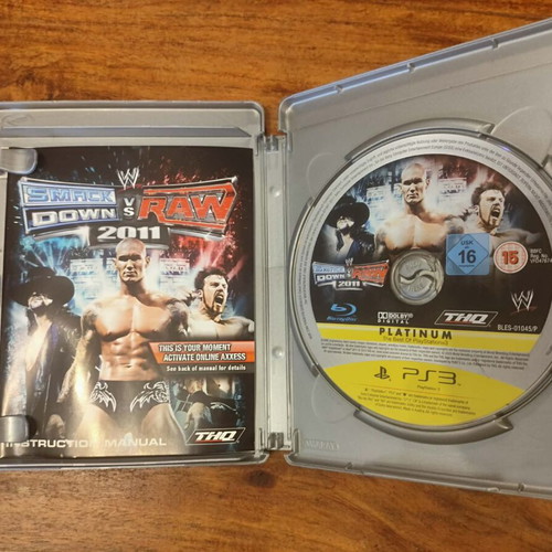 Smack Down VS Raw 2011 PS3 game, good condition