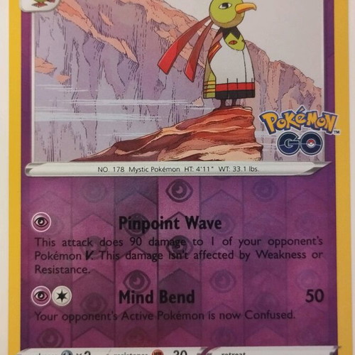 Pokemon Go cards new with Holo and Reverse Holo