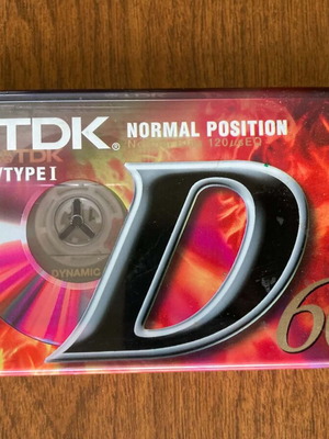 Κασέτα TDK 60, αχρησιμοποίητη
