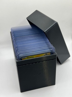 Toploader Storage Box TCG 25 θέσεων Pokemon One Piece OP καινούργιο 3d printed