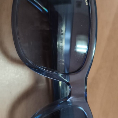 Polar Gold Sunglasses new, gray and blue transparent frame
