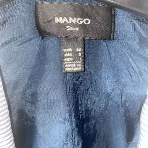 Mango striped jacket small like new