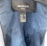 Mango striped jacket small like new
