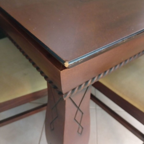 Dining room furniture set with table, 4 chairs and coffee table