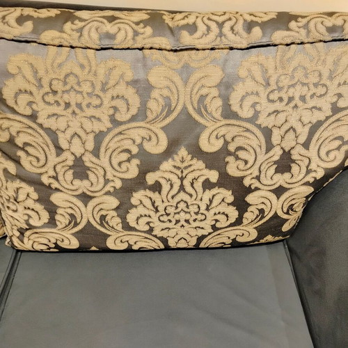 Sofas used, Italian origin, three-seater and two-seater set