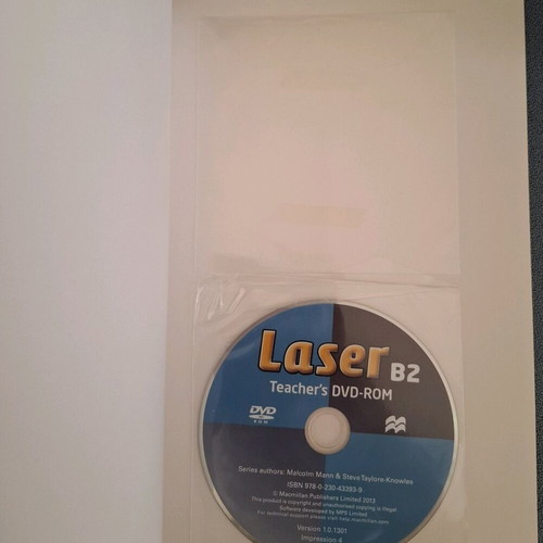 Laser B2-Teacher's Book like new with DVD-ROM without Digibook