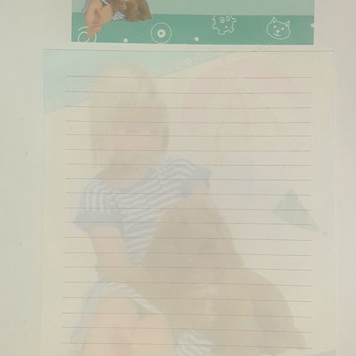 Set and letter papers new