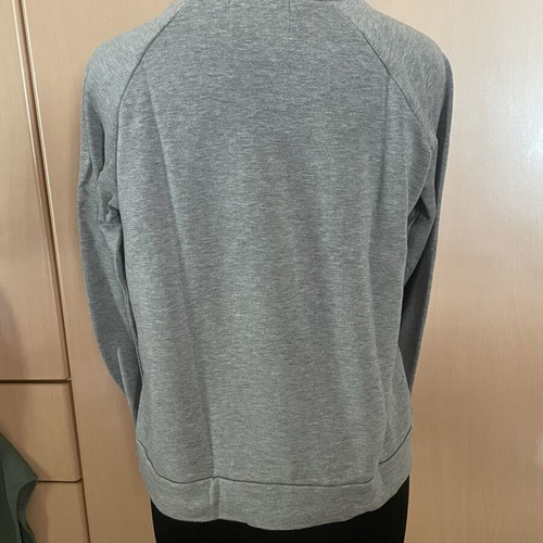 Women's cropped sweatshirt used, gray, size M