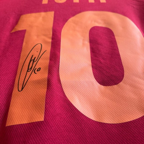 Francesco Totti Signed AS Roma 1998-99 Football Shirt with COA