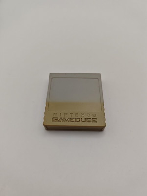 Nintendo GameCube Memory Card used, official, 59 blocks