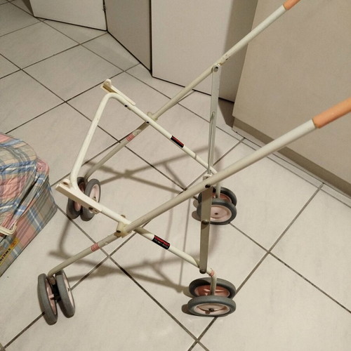 Doll stroller toy used, foldable