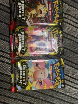Pokemon packs καινούργια Perfect Order