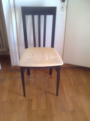 Wooden chair used