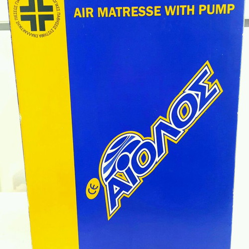 Aiolos Mechanic 450 air mattress and pump set used