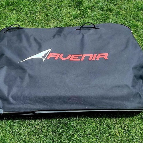 Bicycle transport bag used with padding