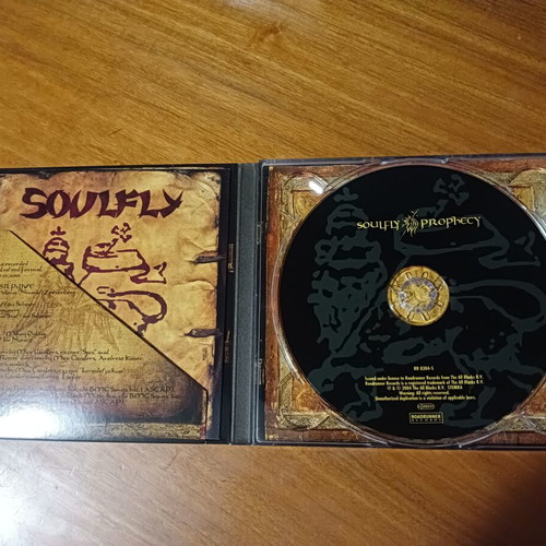 Max Cavalera Soulfly Prophecy Digipack metal album