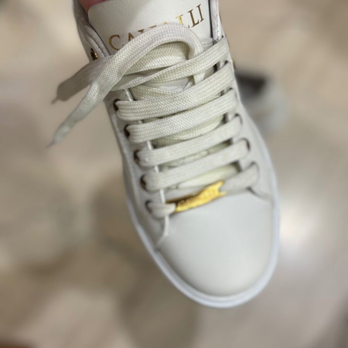Roberto Cavalli 18620 women's sneakers new, white size 36