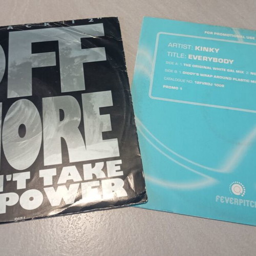 Off-Shore I Can't Take The Power vinyl record