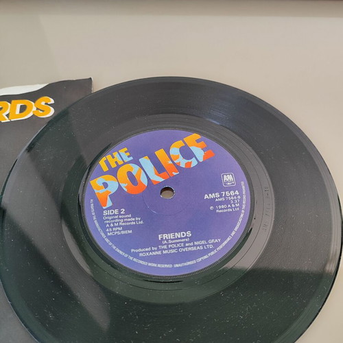 The Police Don't Stand So Close To Me / Friends 7" single vinyl 1980