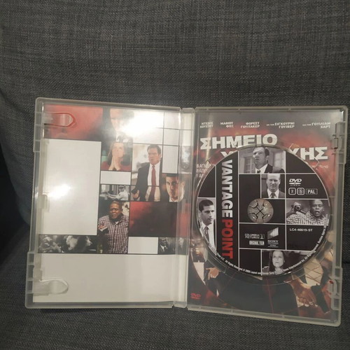Vantage Point DVD used, adventure with subtitles