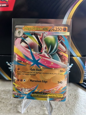 Mega Gallade ex card like new CRI 048/086