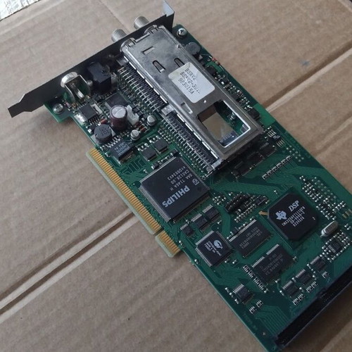 PCI DVB-S TV Tuner Card TechniSat SkyStar 1 used