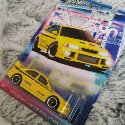 Mitsubishi Lancer Evo VI Hotwheels new, in original packaging