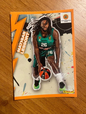 Mathias Lessort Euroleague 2024-25 Panini sticker like new