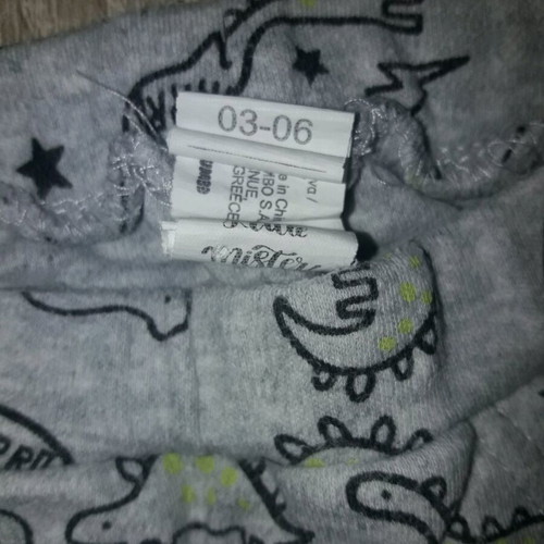 Baby pants used, size 3-6 months